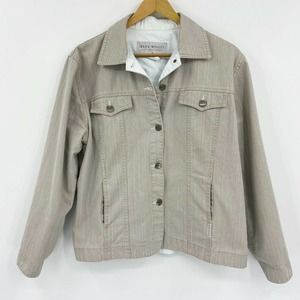 Blue Willi's Lightweight Denim Jacket Button Front